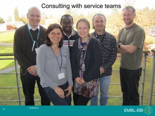 Consulting with service teams




     14/06/2012
12
 