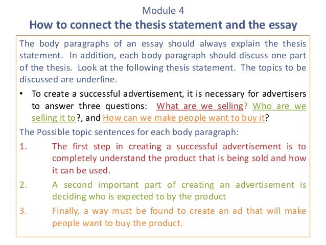 Thesis statement - Wikipedia how is a thesis statement used in an essay