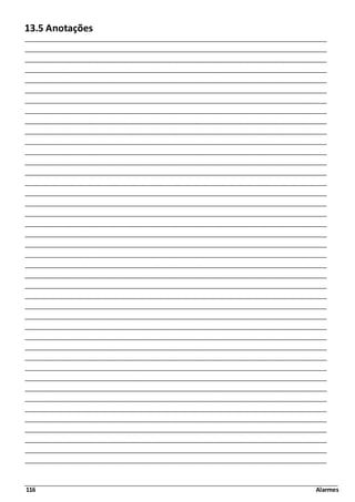 116 Alarmes
13.5 Anotações
 