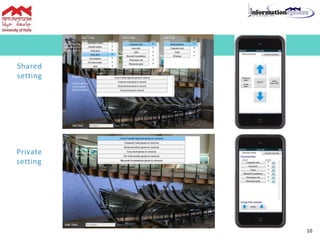 Shared
setting
Private
setting
10
 