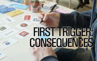 FIRST TRIGGER: 
CONSEQUENCES 
@WILLSH 
 