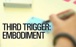 @WILLSH 
THIRD TRIGGER: 
EMBODIMENT 
 