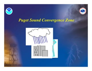 Puget Sound Convergence Zone
  g               g
 