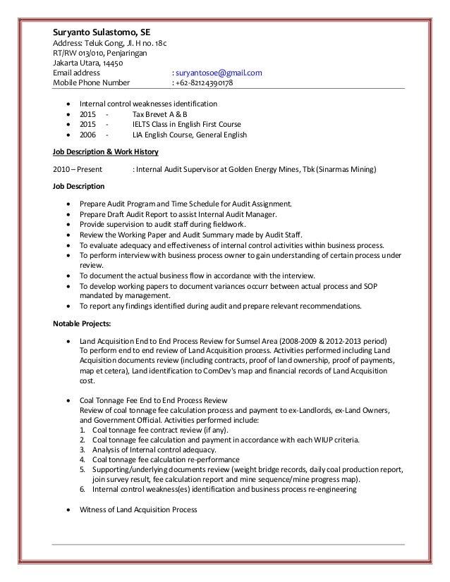 Cv Suryanto Update 1