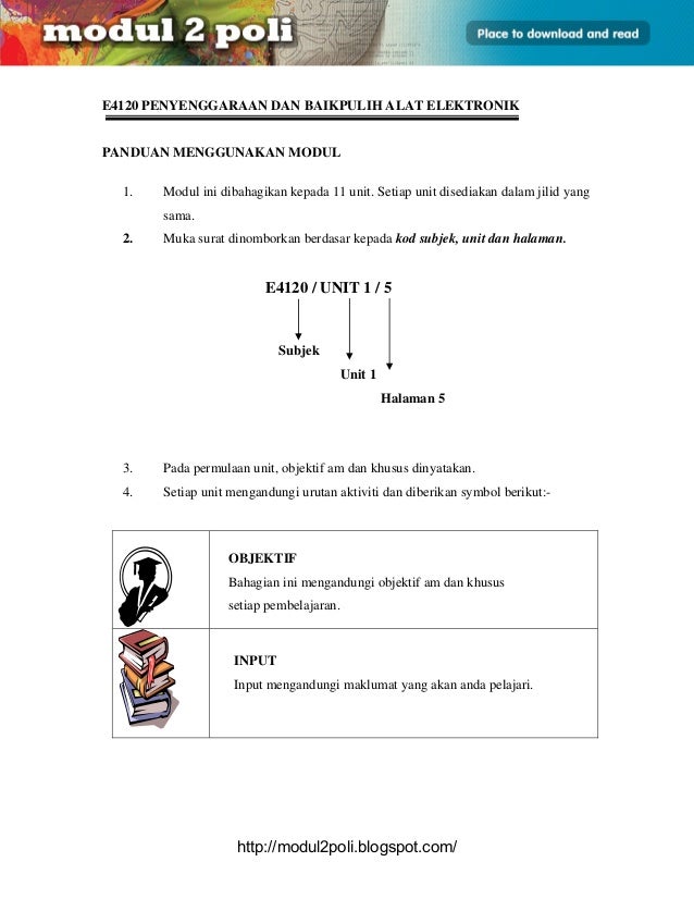 E4120 Penyelenggaraan Amp Baik Pulih Alat Elektronik