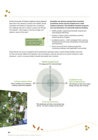 Exploring Community Resilience | PDF