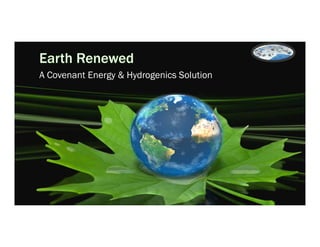 A Covenant Energy & Hydrogenics Solution
 