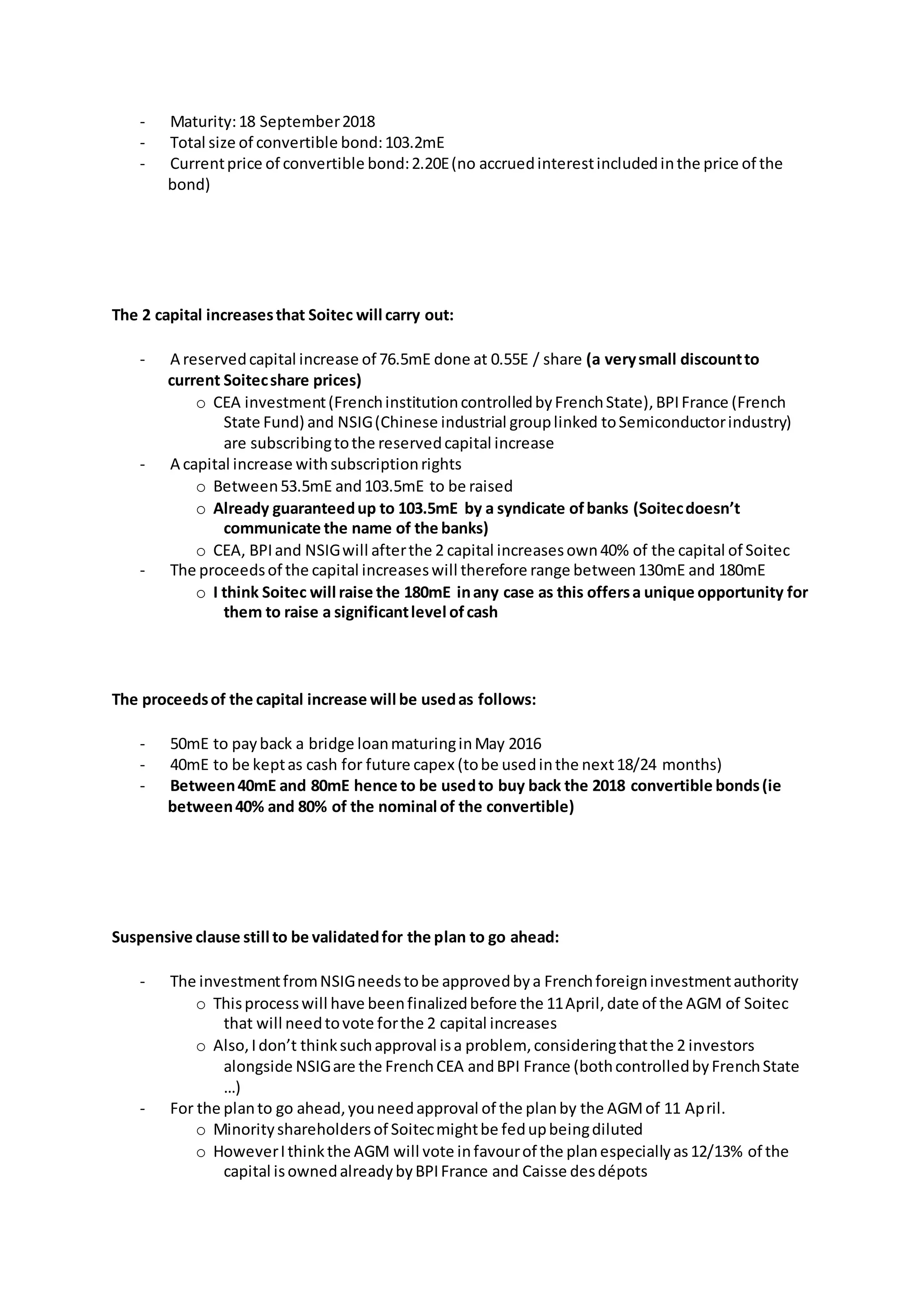 INVESTMENT CASE SOITEC 2018 CB PDF