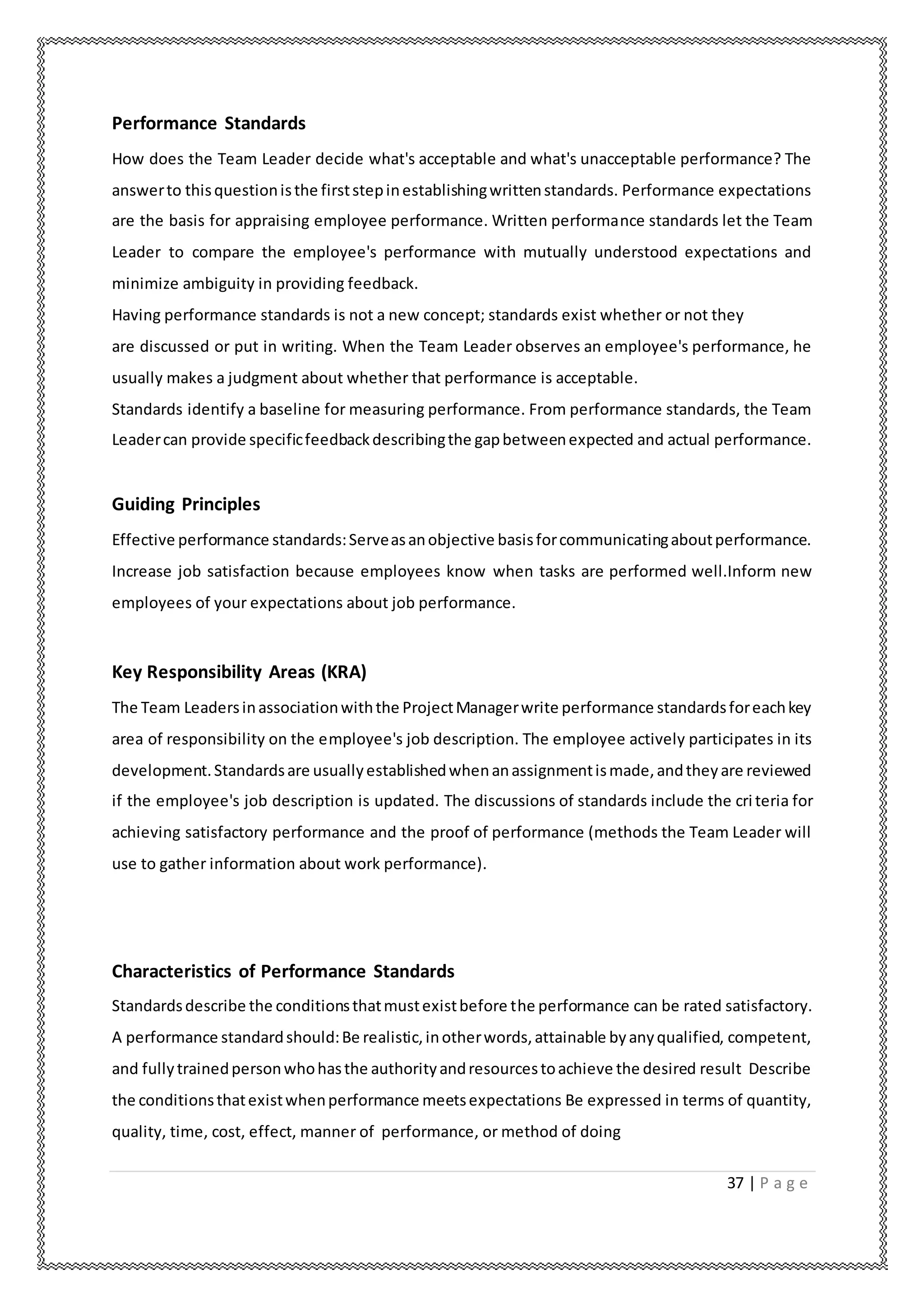 Project Report on Performance Appraisal (College Copy)-Final | DOCX