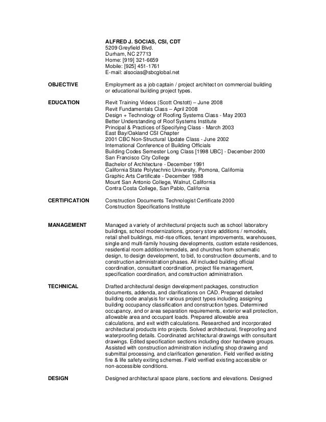 Al's_Resume Job Captain Commercial