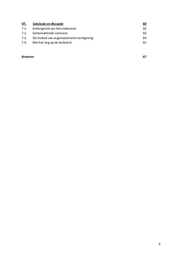 Master thesis kwantitatief onderzoek