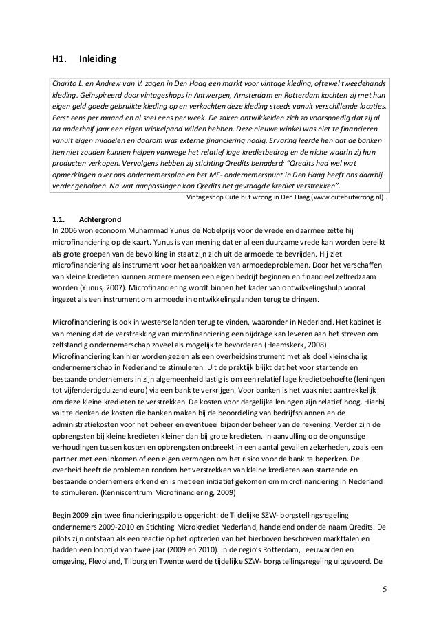 Master thesis kwantitatief onderzoek