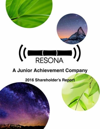 Resona Shareholders' Report 2016