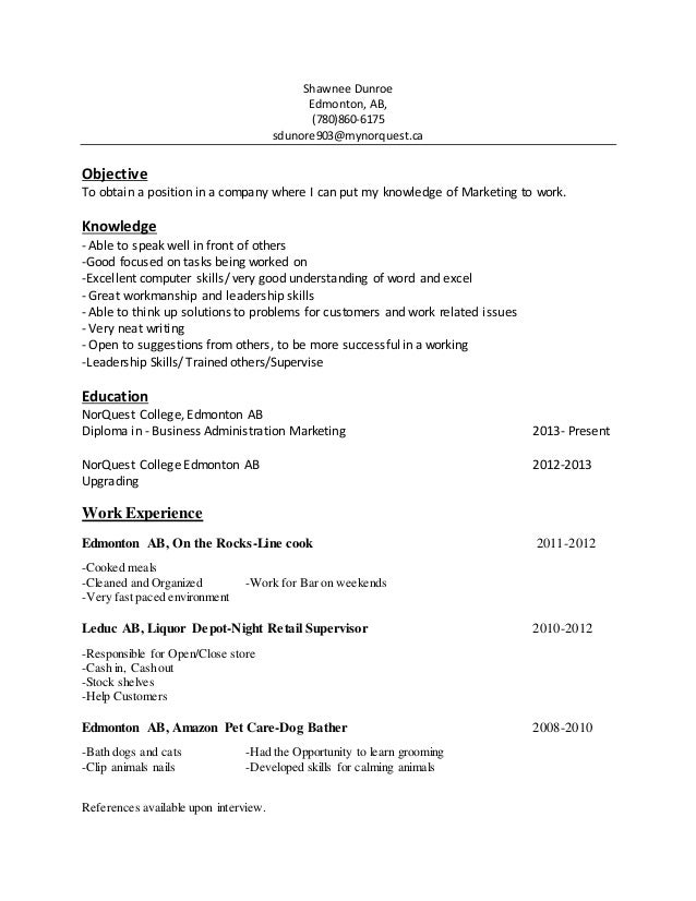 dog groomer resume