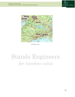 Powering the Future We Want
Recognizing Innovative Practices in Energy for Sustainable Development
24
 