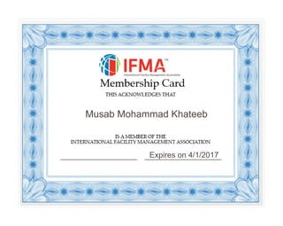 Musab Mohammad Khateeb
Expires on 4/1/2017
 
