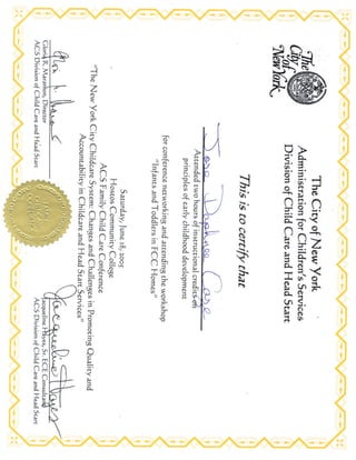 Daphnee Caze certifications CCE05182016