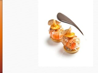 Sauté of Scottish Langoustine
Tails with Parmesan Gnocchi
and an Emulsion of Potato
and Truffle
 