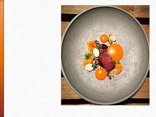 Duck breast, pumpkin,
and wild mushrooms
 