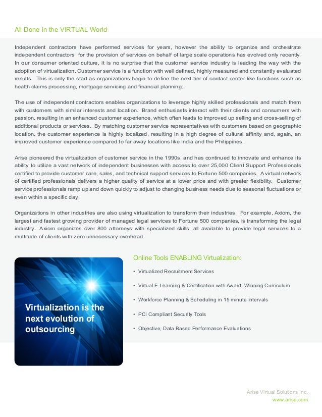 Arise Virtual Solutions_Think Outside the Office