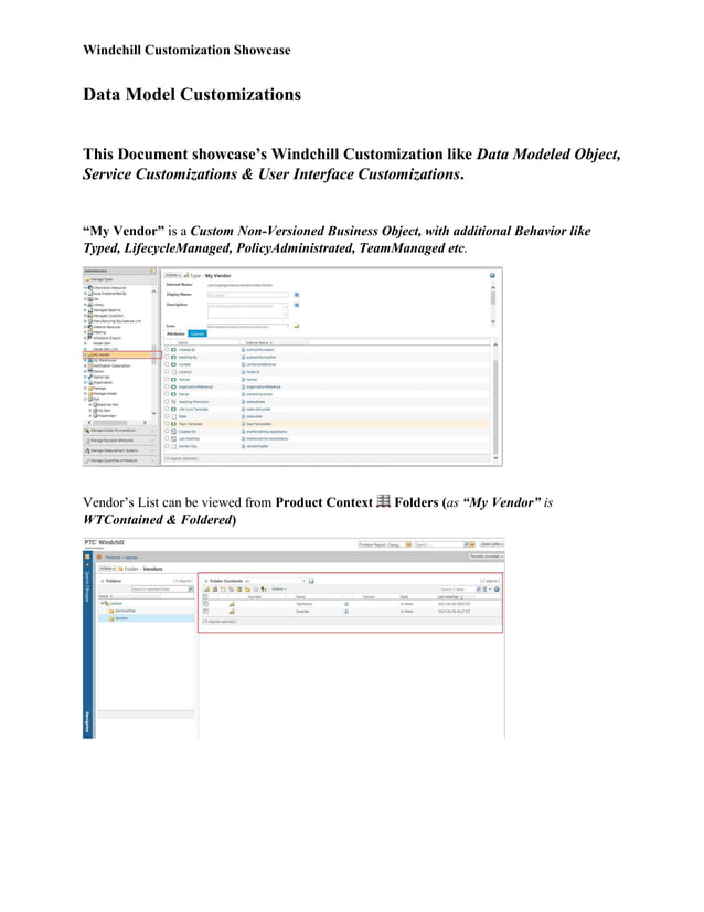 Windchill Customization Modeled Objects | PDF | Computing | Technology ...