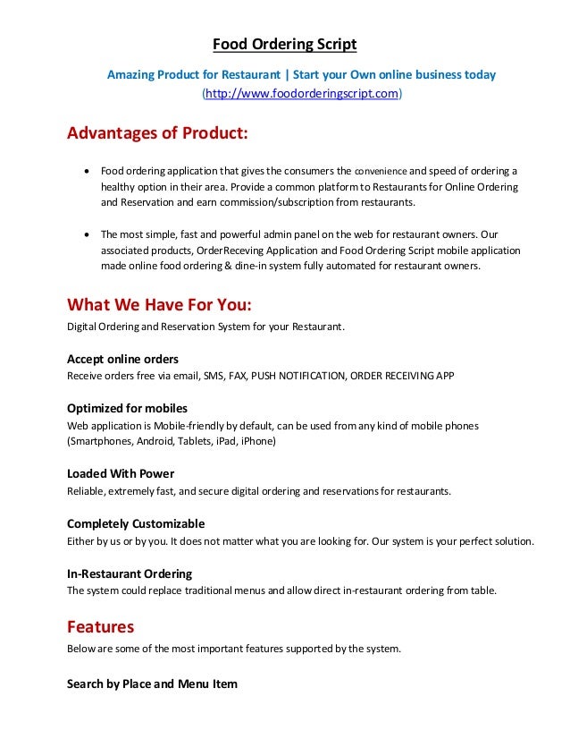 FoodorderingScript_writeups