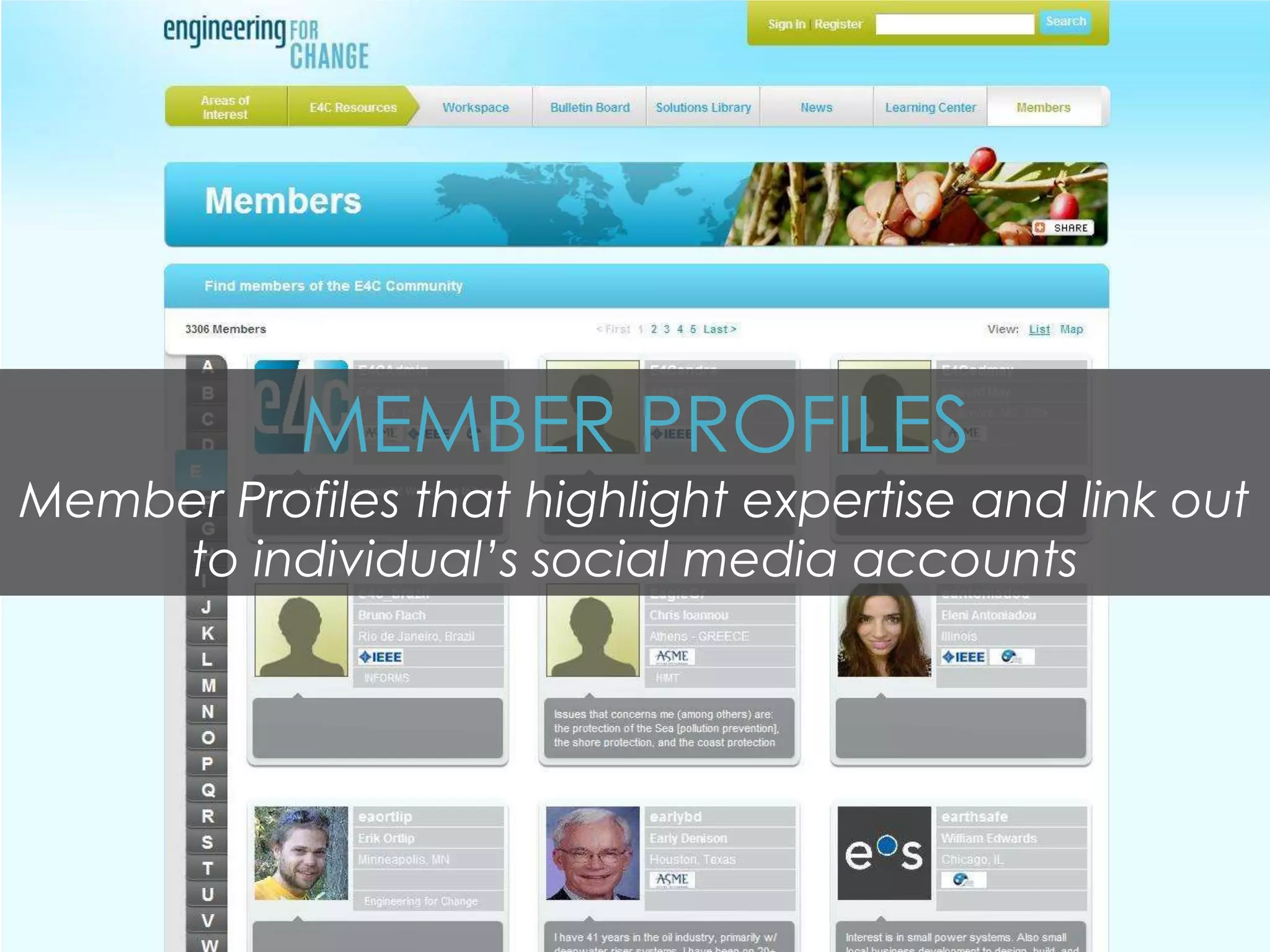 E4C NEWSNew Stories published weekly and RSS feeds