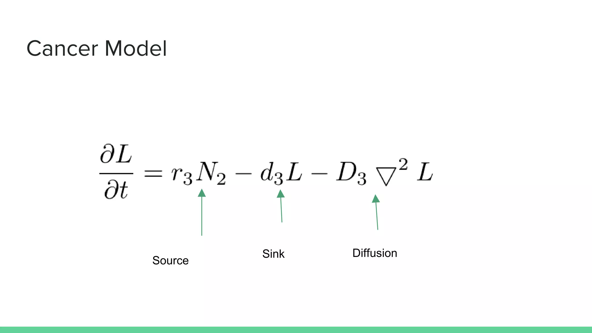 Cancer Model
Source
Sink Diffusion
 
