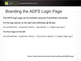 O365-AzureAD Identity management | PPTX