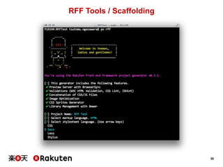 38 
RFF Tools / Scaffolding 
 