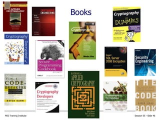 MIS Training Institute Session E5 - Slide 46
Books
 