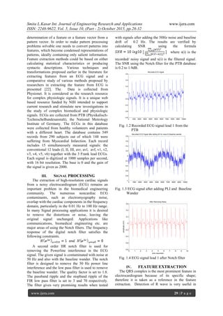 Identification of Myocardial Infarction from Multi-Lead ECG signal | PDF