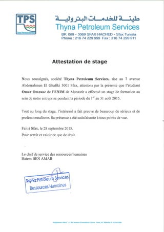 Thyna Petroleum Services PDF