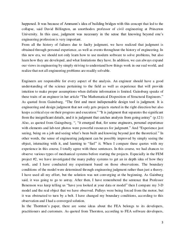 Interpretive Paper_1_Role and Development of Engineering Judgment