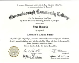 AAS Diploma
