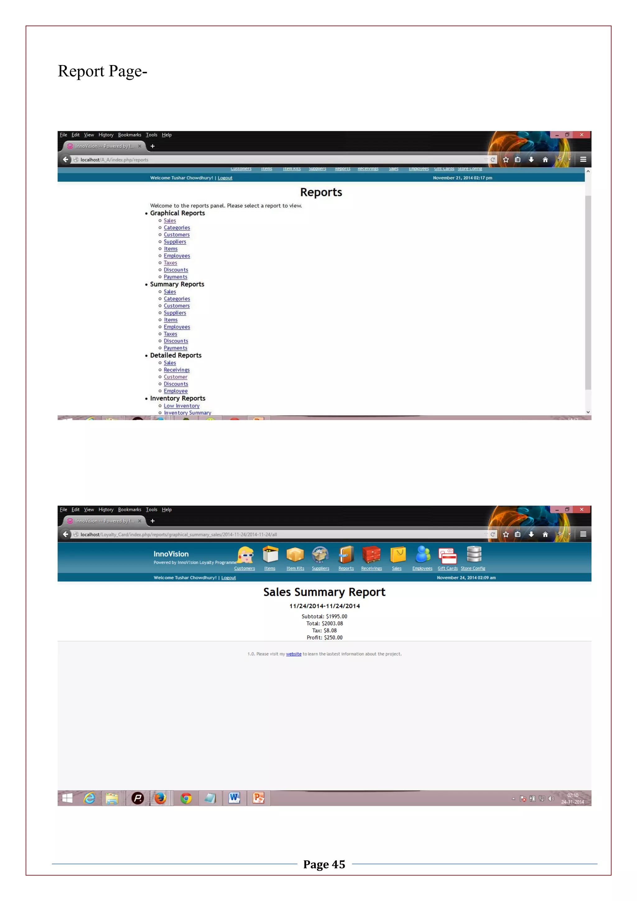Page 45
Report Page-
 