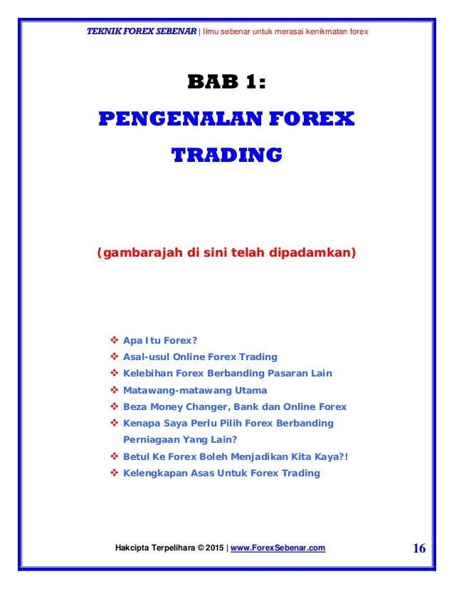 Cara main forex sebenar