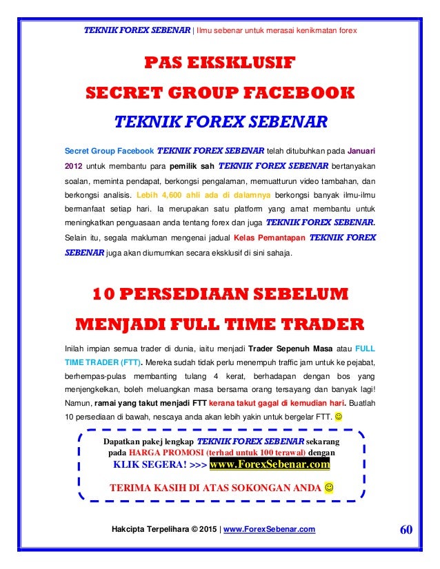 Teknik killer forex