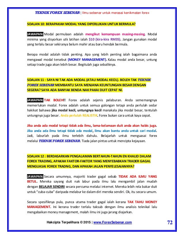 Teknik forex sebenar v2 password