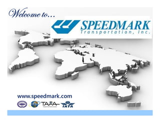 Welcome to...
www.speedmark.com
 
