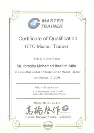 Master Trainer 
