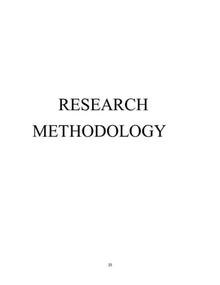 25
RESEARCH
METHODOLOGY
 