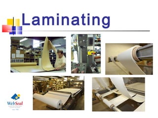 Laminating
 
