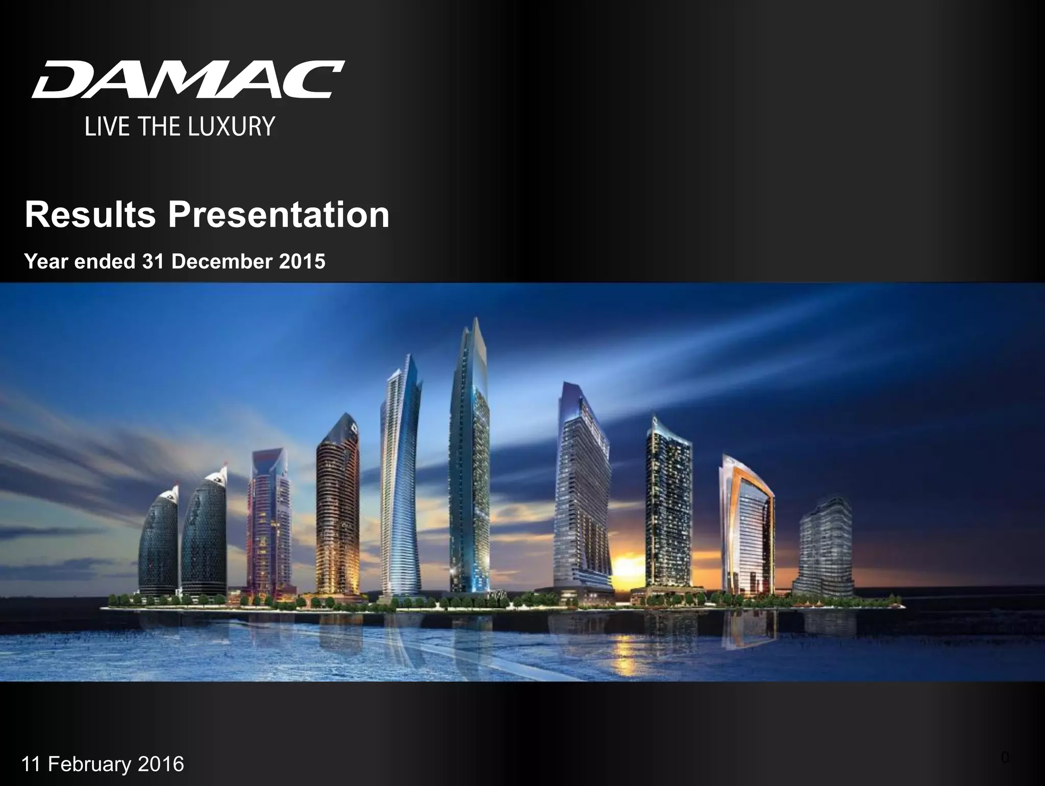 Damac Development DAMAC REAL ESTATE DEVELOPMENT REPORT 2015 | PDF