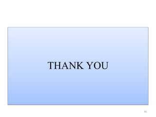 THANK YOU
30
 
