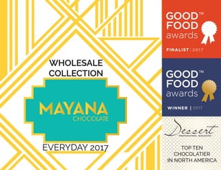 Mayana 2017 Sell Sheet