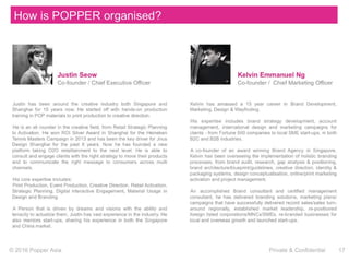 POPPER Asia - A Brief Introduction