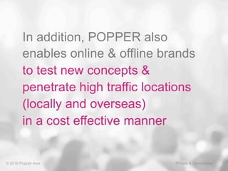 POPPER Asia - A Brief Introduction