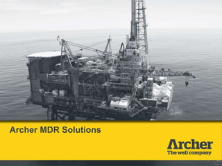 Archer MDR Solutions
 