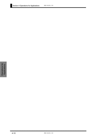 Section 4 Operations for Applications
Operationsfor
Applications
4-10
www.eusens.com
www.eusens.com
 